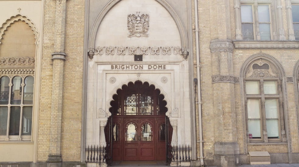Brighton dome entrance door